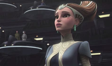how mamy clothes changes does padme have in clone wars